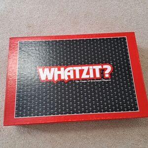 WHATZIT? Board Game 1987 Waddington Sanders Original Edition Vintage Complete